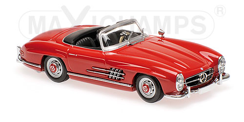 MERCEDES-BENZ 300 SL ROADSTER (W198 II) – 1955 – DARK RED 1:43 model