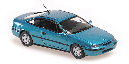 OPEL CALIBRA – 1989 – TURQUOISE METALLIC 1:43 model