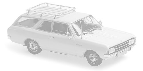 OPEL REKORD C CARAVAN – 1969 – YELLOW 1:43 model