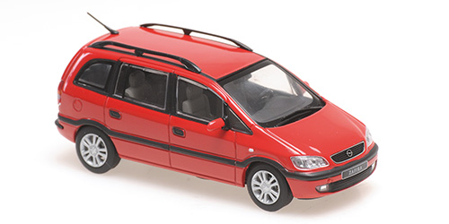 OPEL ZAFIRA – 1999 – RED 1:43 model