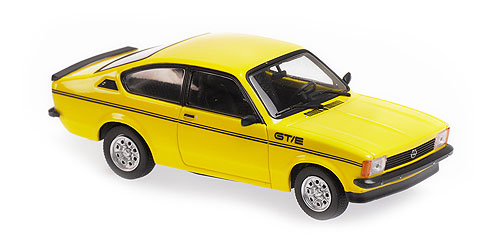OPEL KADETT C GT/E – 1978 – YELLOW 1:43 model