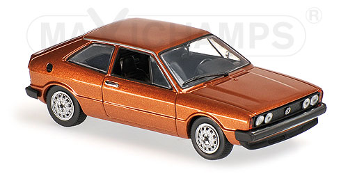 VOLKSWAGEN SCIROCCO – 1974 – BROWN METALLIC 1:43 model
