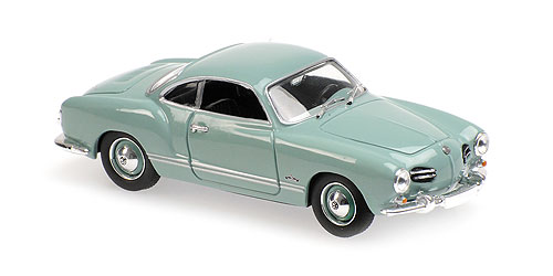 VOLKSWAGEN KARMANN GHIA COUPE – 1955 – LIGHT BLUE 1:43 model