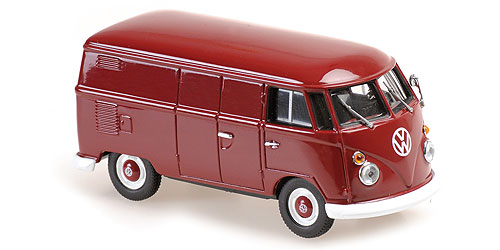 VOLKSWAGEN T1 KASTENWAGEN – 1963 – DARK RED 1:43 model