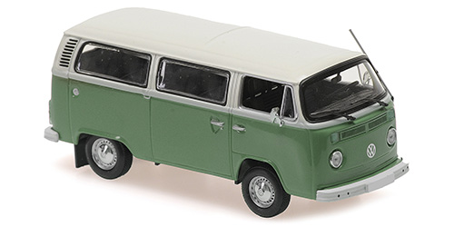 VOLKSWAGEN T2 BUS – 1972 – WHITE/GREEN 1:43 model