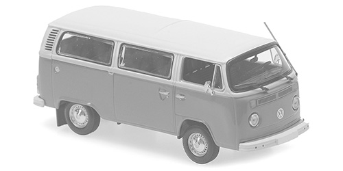 VOLKSWAGEN T2 BUS – 1972 – BEIGE/BROWN 1:43 model