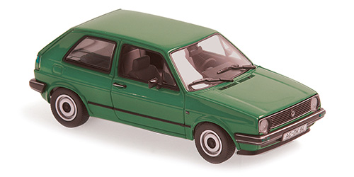 VOLKSWAGEN GOLF – 1985 – GREEN METALLIC 1:43 model