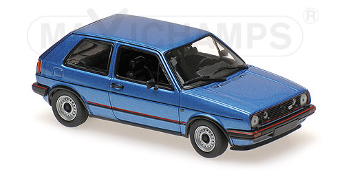 VOLKSWAGEN GOLF GTI – 1985 – BLUE METALLIC 1:43 model