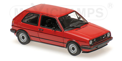 VOLKSWAGEN GOLF GTI – 1985 – RED 1:43 model