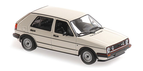 VOLKSWAGEN GOLF GTI 4-DOOR – 1986 – WHITE 1:43 model