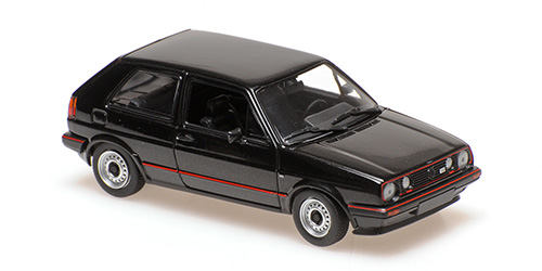 VOLKSWAGEN GOLF GTI – 1985 – BLACK METALLIC 1:43 model