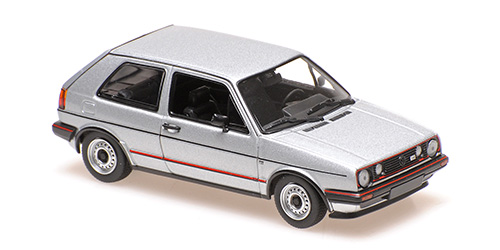 VOLKSWAGEN GOLF GTI – 1985 – SILVER METALLIC 1:43 model