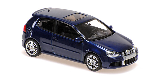 VOLKSWAGEN GOLF R32 – 2005 – BLUE METALLIC 1:43 model