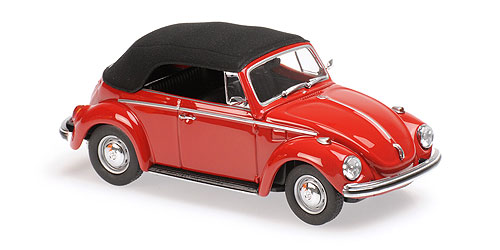 VOLKSWAGEN 1302 CABRIOLET – 1970 – RED 1:43 model