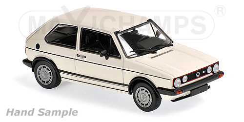 VOLKSWAGEN GOLF GTI – 1980 – WHITE 1:43 model