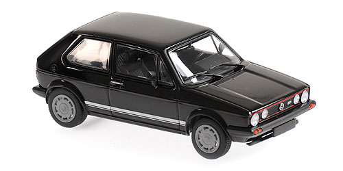 VOLKSWAGEN GOLF GTI – 1983 – BLACK 1:43 model