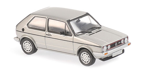 VOLKSWAGEN GOLF GTI – 1983 – SILVER METALLIC 1:43 model