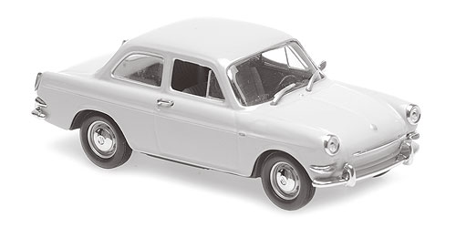VOLKSWAGEN 1600 – 1966 – LIGHT BLUE 1:43 model