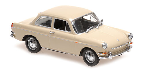 VOLKSWAGEN 1600 – 1966 – BEIGE 1:43 model