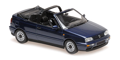 VOLKSWAGEN GOLF CABRIOLET – 1997 – BLUE 1:43 model