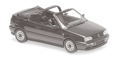 VOLKSWAGEN GOLF CABRIOLET – 1997 – GREY METALLIC 1:43 model