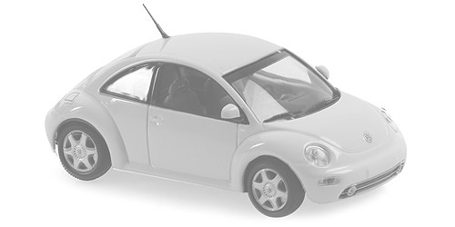 VOLKSWAGEN NEW BEETLE – 1998 – SILVER 1:43 model