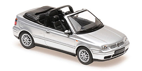 VOLKSWAGEN GOLF 4 CABRIOLET – 1998 – SILVER 1:43 model