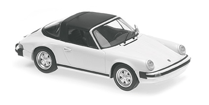 PORSCHE 911 TARGA – 1977 – BLACK 1:43 model
