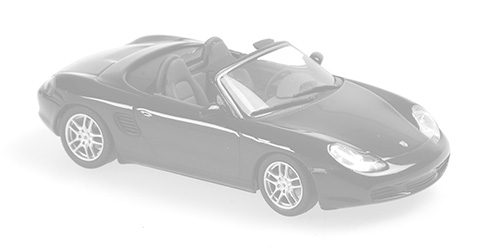 PORSCHE BOXSTER S – 2002 – SILVER METALLIC 1:43 model