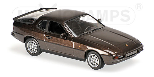 PORSCHE 924 – 1984 – BROWN METALLIC 1:43 model