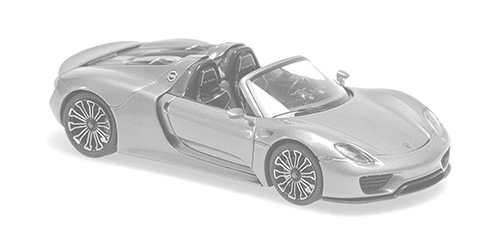 PORSCHE 918 SPYDER – 2013 – RED 1:43 model
