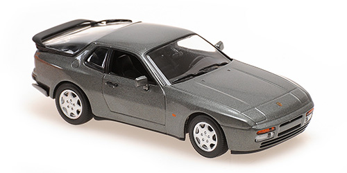 PORSCHE 944 S – 1989 – GREY METALLIC 1:43 model