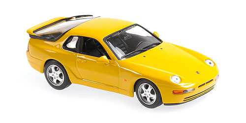 PORSCHE 968 CS – 1993 – YELLOW 1:43 model