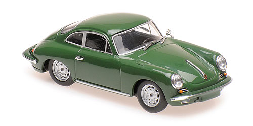 PORSCHE 356 CARRERA 2 – 1963 – DARK GREEN 1:43 model