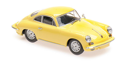 PORSCHE 356 CARRERA 2 – 1963 – YELLOW 1:43 model