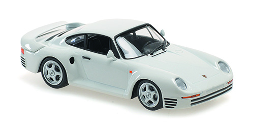 PORSCHE 959 – 1987 – WHITE 1:43 model
