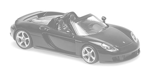 PORSCHE CARRERA GT – 2003 – SILVER 1:43 model