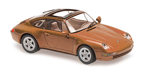 PORSCHE 911 TARGA – 1995 – ORANGERED 1:43 model