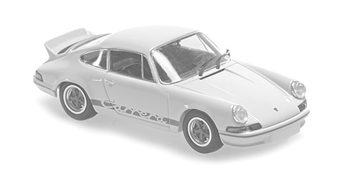 PORSCHE 911 CARRERA RS 3.0 – 1974 – WHITE / W. GOLD DECALS 1:43 model