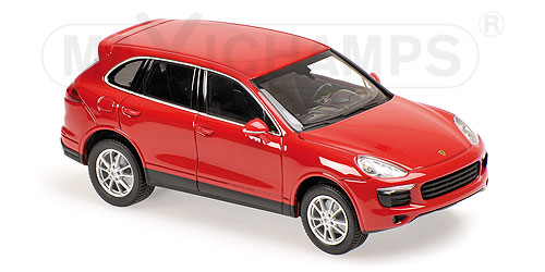 PORSCHE CAYENNE – 2014 – RED 1:43 model