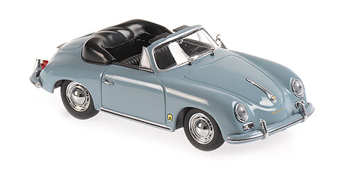 PORSCHE 356 A CABRIOLET – 1956 – BLUE 1:43 model