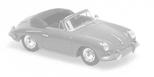 PORSCHE 356 B CABRIOLET – 1960 – GREY 1:43 model