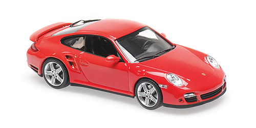 PORSCHE 911 TURBO (997) – 2006 – RED 1:43 model