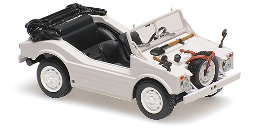 PORSCHE 597 JAGDWAGEN – 1954 – WHITE 1:43 model