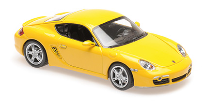 PORSCHE CAYMAN S – 2005 – YELLOW 1:43 model