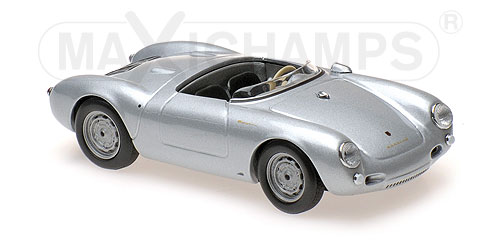 PORSCHE 550 SPYDER – 1955 – SILVER 1:43 model