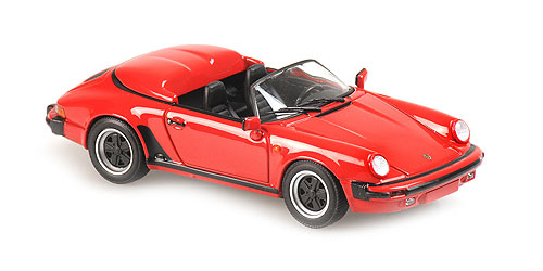 PORSCHE 911 SPEEDSTER – 1988 – RED 1:43 model