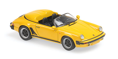 PORSCHE 911 SPEEDSTER – 1988 – YELLOW 1:43 model