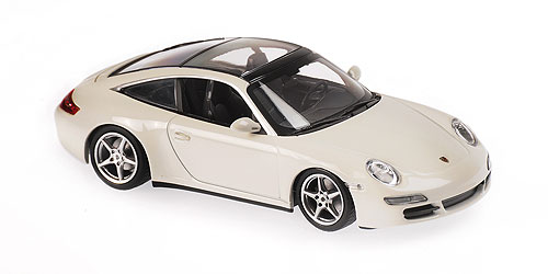 PORSCHE 911 TARGA – 2006 – WHITE 1:43 model