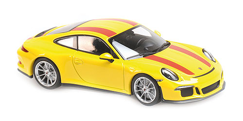 PORSCHE 911 R – 2016 – YELLOW 1:43 model